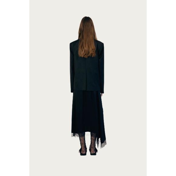 NEW GOEN.J skirt and blazer set in black - Picture 3 of 5